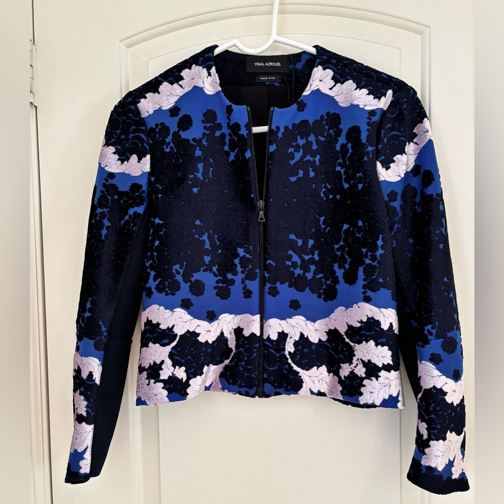 Yigal Azrouel Blue Jacket S